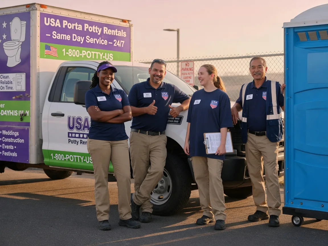 Porta Potty Rental company in Marshall, TX